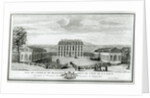 View of the Courtyard Facade of the Bellevue Castle, c.1750 by Jacques Rigaud