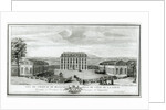 View of the Courtyard Facade of the Bellevue Castle, c.1750 by Jacques Rigaud