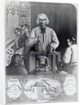 St. Jean-Marie Vianney preaching, 19th century by French School