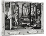 Industry and Idleness, The Fellow 'Prentices at their Looms by William Hogarth