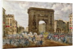 Procession of Pope Pius VII in Paris, 28th November 1804 by French School