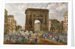 Procession of Pope Pius VII in Paris, 28th November 1804 by French School
