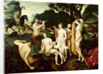 Diana bathing by Francois Clouet