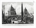 The Entry of the French Army into Rome led by Marshal Berthier, 15th February 1798 by French School