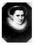 Portrait of a woman by Adriaen Thomasz Key