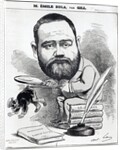 Emile Zola as a naturalist by Andre Gill