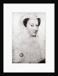 Mary, Queen of Scots in white mourning, 1560 by Francois Clouet