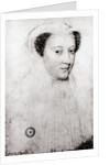 Mary, Queen of Scots in white mourning, 1560 by Francois Clouet