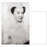 Mary, Queen of Scots in white mourning, 1560 by Francois Clouet