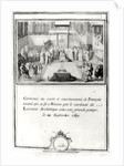 Coronation of Francis II, 21st September 1559 in Reims by the archbishop Cardinal de Lorraine by French School