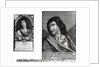Two portraits of Savinien Cyrano de Bergerac, on the right after Zacharie Heince by French School