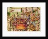 Scene of cannibalism by Theodor de Bry