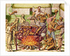 Scene of cannibalism by Theodor de Bry