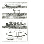 Canoe of the Iroquois by French School