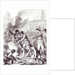 English goods burnt in Amsterdam by Charles Monnet