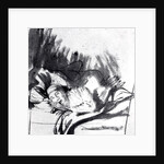 Sick woman in a bed, maybe Saskia, wife of the painter, 1640 by Rembrandt Harmensz. van Rijn