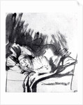 Sick woman in a bed, maybe Saskia, wife of the painter, 1640 by Rembrandt Harmensz. van Rijn