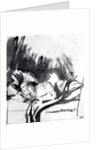 Sick woman in a bed, maybe Saskia, wife of the painter, 1640 by Rembrandt Harmensz. van Rijn
