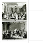 The Convulsionaries of the parish cemetery Saint-Medard in Paris by French School