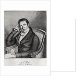 Portrait of Jean Baptiste Count of Villele by Langlume Langlume