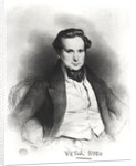 Portrait of Victor Hugo by Eugene Deveria