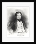 Portrait of Victor Hugo by Eugene Deveria