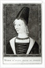 Marie d'Anjou Queen of France by Francois Roger de Gaignieres