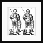 Foulques III Nerra and Geoffroy II Martel by French School