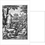 St. Francis of Sales preaching to the heretics of Chablais by French School