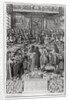 Dinner of Louis XIV at the Hotel de ville, 30th January 1687 by French School