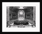 Concert in the garden of Trianon, 2nd day of celebrations at Versailles, 14th July 1668', 1675 by Francois Chauveau