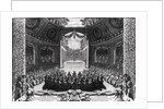 Concert in the garden of Trianon, 2nd day of celebrations at Versailles, 14th July 1668', 1675 by Francois Chauveau