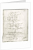 Cover for the score of 'Offrande a la Liberte' arranged by Francois Joseph Gossec and performed at the Opera 30th September An I, 1792 by French School