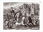 Allegory celebrating the nomination of Cardinal de Richelieu to the office of Superintendant of Navigation and Trade in October 1626 by Claude Goyrand