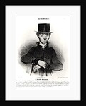 Le Malade Imaginaire by Honore Daumier