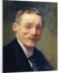 Self portrait, Smiling by Jules Ernest Renoux