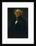 Portrait of Hector Berlioz formerly attributed to Honore Daumier by Andre Gill