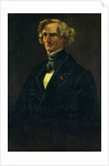 Portrait of Hector Berlioz formerly attributed to Honore Daumier by Andre Gill