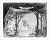 Stage set for 'Les Troyens' by Hector Berlioz 1863 by Philippe Marie Chaperon