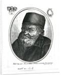 Nicolas Flamel engraved by Balthazar Moncornet by Rembrandt Harmensz. van Rijn