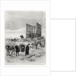 The Superintendant Jacques de Semblancay sentenced to death, going up to the Montfaucon Gibbet, 1909 by Albert Robida