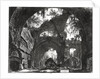 Ruins of a Sculpture Gallery at Hadrian’s Villa at Tivoli, 1770 by Giovanni Battista Piranesi