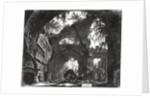 Ruins of a Sculpture Gallery at Hadrian’s Villa at Tivoli, 1770 by Giovanni Battista Piranesi