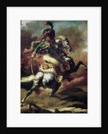 Officer of the Hussars Charging on Horseback by Theodore Gericault