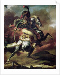 Officer of the Hussars Charging on Horseback by Theodore Gericault