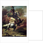 Officer of the Hussars Charging on Horseback by Theodore Gericault