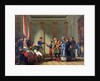 Napoleon Bonaparte Giving a Pension of A Hundred Napoleons to the Pole, Nerecki, aged 117 years, January 1807, 1812 by Jean-Charles Tardieu
