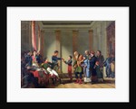 Napoleon Bonaparte Giving a Pension of A Hundred Napoleons to the Pole, Nerecki, aged 117 years, January 1807, 1812 by Jean-Charles Tardieu
