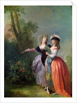 The Go-Between, 1780 by Jean-Frederic Schall