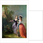 The Go-Between, 1780 by Jean-Frederic Schall